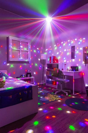 Półkula Jelly ball DMX 6x 1W LED RGBYWP Beamz JB60R