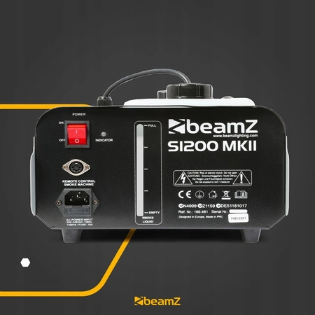 Wytwornica dymu S1200 MKII 1200W BeamZ