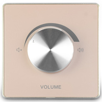 Regulator głośności 10W/100V - ARG3 złote szkło Audioport