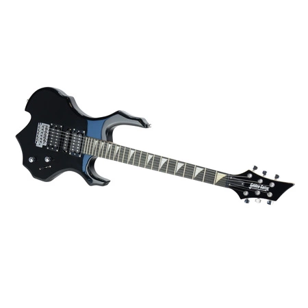 Gitara elektryczna - kompletny zestaw -Golden Guitar RFL-5 Czarny