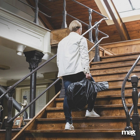 Zestaw: Gitara akustyczna Max Solojam Western niebieska+ akcesoria