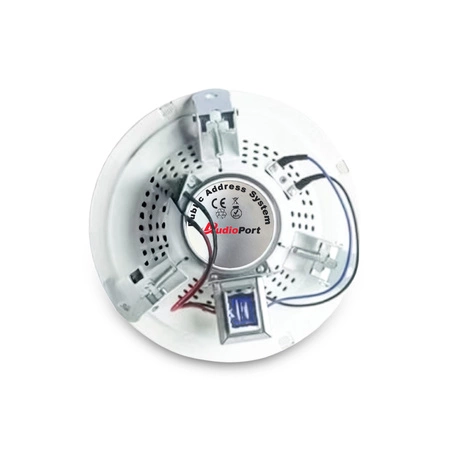 Głośnik sufitowy bezramkowy 6'' 10W/100V AB115FL Audioport