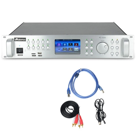 Odtwarzacz multimedialny selektor głośników 100V PC-5000 Audioport 