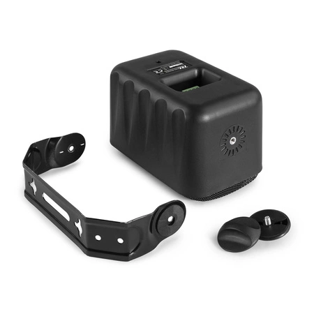 Zestaw czarnych głośników naściennych 12 x 3" BC30V z wzmacniaczem