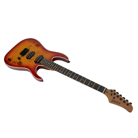 Gitara elektryczna - kompletny zestaw -Golden Guitar PSG-3 wiśnia