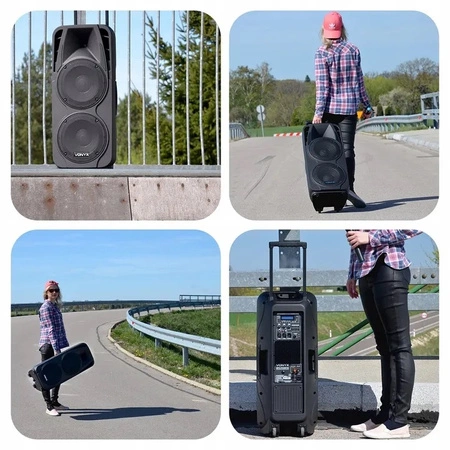 Kolumna aktywna 2x10'' 1000W BT SPX-PA9210 Vonyx