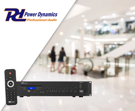 Wzmacniacz miksujący Power Dynamics PRC120 100V z CD 120W