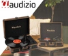 Gramofon w walizce z BT In/Out RP116W Audizio brązowy