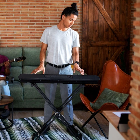 Zestaw: Keyboard 61 podświetlanych klawiszy+ statyw pod keyboard