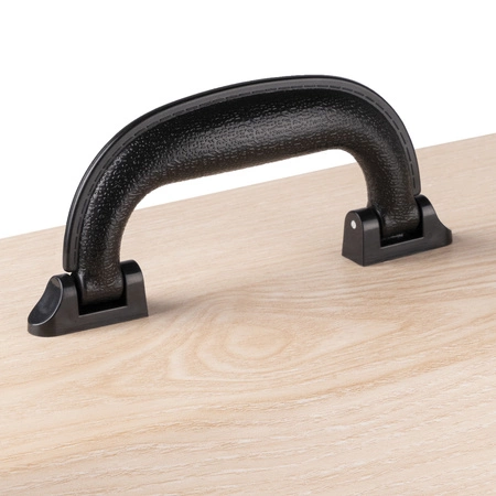 Futerał na płyty winylowe Audizio RC32, jasne drewno