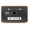 Audizio Lucca stereofoniczne radio DAB z CD, radiem internetowym, BT, MP3 - brązowe