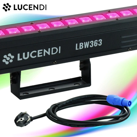 Belka oświetleniowa LED BAR LBW363 36x3W RGB LED Lucendi