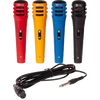 Zestaw 4 kolorowych mikrofonów dynamicznych DM500