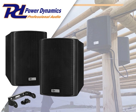 Zestaw kolumn instalacyjnych 4" 100W BC40V czarny PD