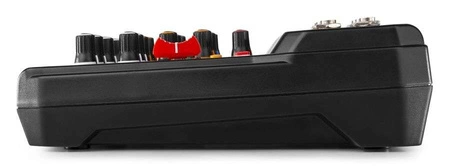 Zestaw nagłośnieniowy: Aktywny subwoofer 1200W 2x kolumna 1000W mikser 4-kanałowy zestaw mikrofonowy okablowanie