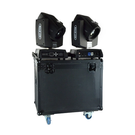 Zestaw: 2 głowy ruchome BEAM230 + Case