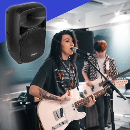 Zestaw Karaoke dla dorosłych z kompletną instalacją dźwiękową - Bluetooth - 400W