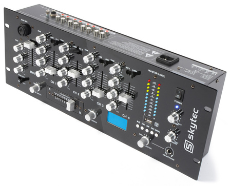 Skytec STM-3004REC Mikser 4-kanałowy EQ/USB/Nagrywanie MP3