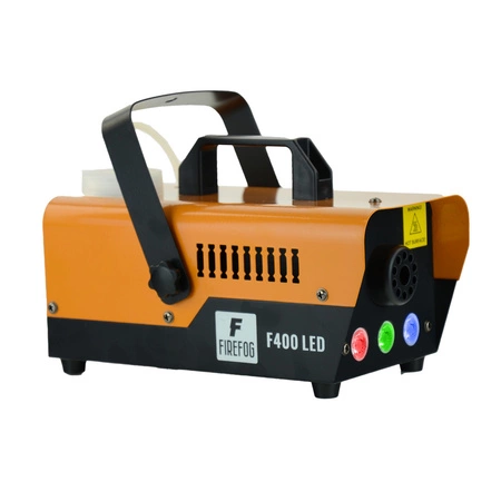 Zestaw: Wytwornica dymu z efektem LED 400W F400LED dwa piloty Firefog+ płyn 5l