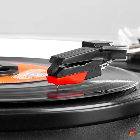 Gramofon RP106DW Fenton głośniki USB brązowy