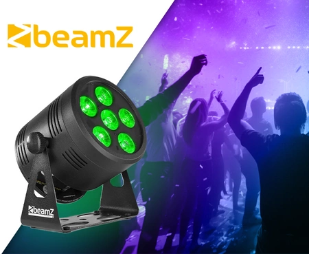 Oświetlacz Bateryjny BBP66 LED Uplight Par 6x6W RGBW 4-w-1