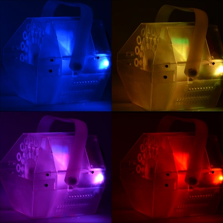 Wytwornica baniek LED RGB LBM10-Clear