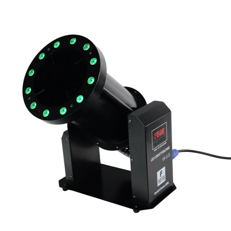 Wyrzutnia konfetti LED DMX pilot Confetti Cannon 500L Firefog