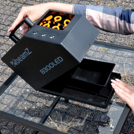 Wytwornica baniek z efektem LED RGB B300LED pilot Beamz