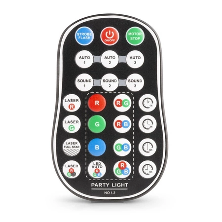 Laser Athena RG Gobo z baterią Beamz