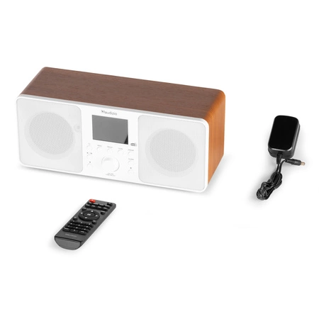 Radio stereo Genua DAB+ BT białe Audizio