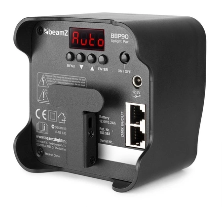 Oświetlacz bateryjny 4x4W 4in1 RGB-UV LED IRC BBP90 Beamz