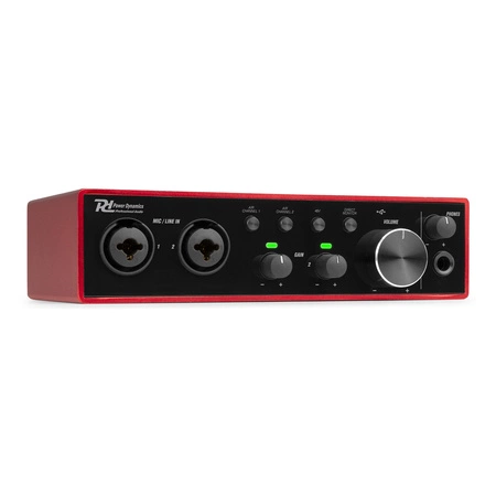 Interfejs audio Power Dynamics PDX22 USB Combi