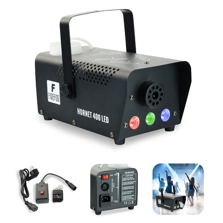Wytwornica dymu z efektem LED 400W Hornet 400LED 2 piloty Firefog