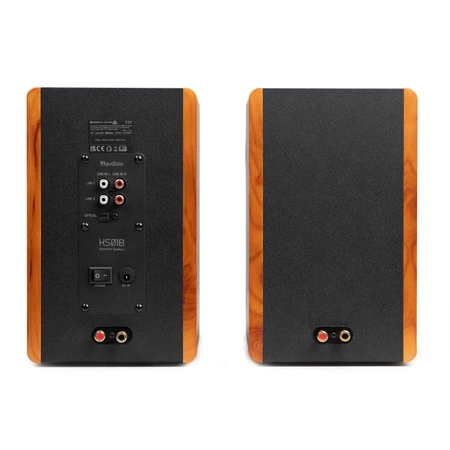 Aktywny zestaw kolumn KS01B 120W BT brązowy Audizio