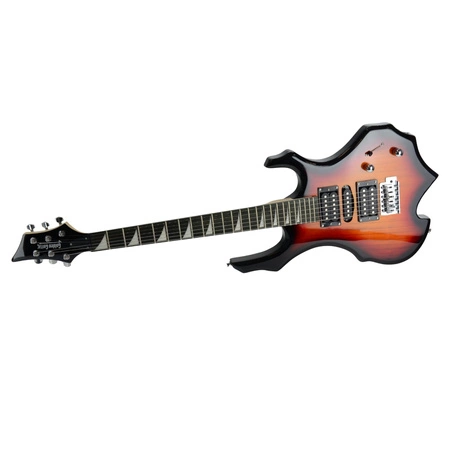 Gitara elektryczna - kompletny zestaw -Golden Guitar RFL-5 Sunburst