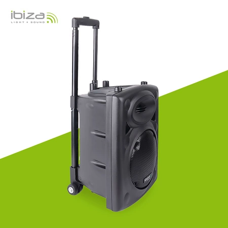 Kolumna mobilna Ibiza PORT8UHF-BT-TWS + pokrowiec