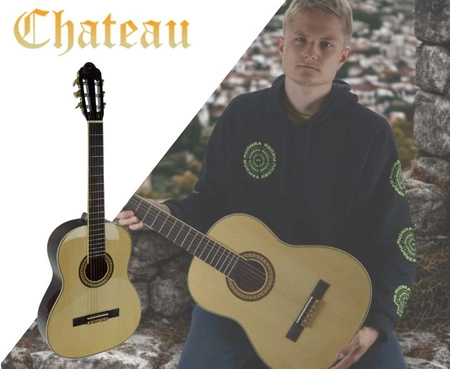 Gitara Klasyczna 4/4 Chateau naturalna