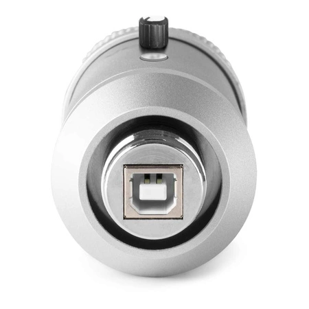 Vonyx CM320S Mikrofon studyjny USB ze statywem stołowym - tytanowy