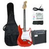 Gitara elektryczna - kompletny zestaw -Golden Guitar STEG-20 Czerwona Stratocaster