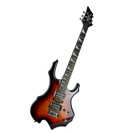 Gitara elektryczna - kompletny zestaw -Golden Guitar RFL-5 Sunburst