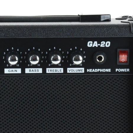 Wzmacniacz gitarowy GA-20 - Czarny