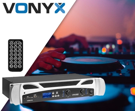 Wzmacniacz 2x150W MP3 BT VPA300 Vonyx