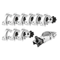 Zestaw 10x Półzłącze BC50-50F zacisk szybkozamykający Aluminiowy