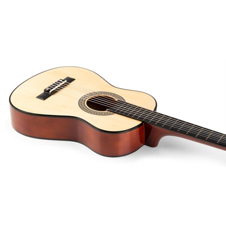 Gitara klasyczna 1/4 dla dziecka Naturalna SoloArt Max+ akcesoria