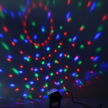 Półkula disco LED Disco Ball 3x1W pilot Firefog