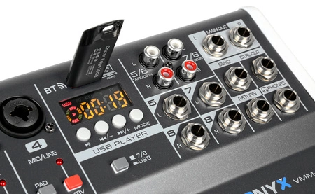 Mikser 8- kanałowy DSP VMM-K802 Vonyx