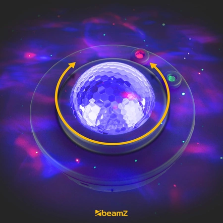 Zestaw imprezowy/ Kula plazmowa + Projektor z głośnikiem półkula SkyNight BT IRC R/G