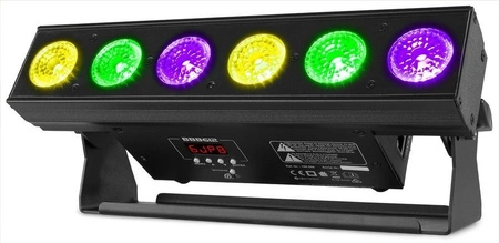 Belka oświetleniowa oświetlacz BBB612 LED Uplight Bar 6x12W RGBAW-UV 6-w-1 DMX