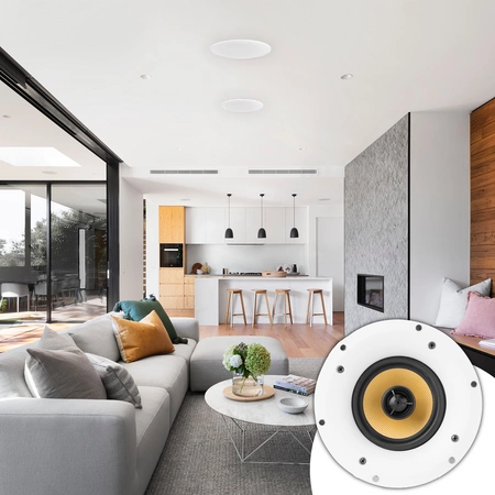 Zestaw głośników sufitowych WIFI/BT 100W 5.25" PD WCS50