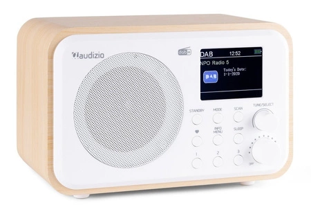 Radio Milan DAB radio z akumulatorem białe
